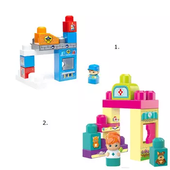Маленькие игровые наборы – конструкторы, 2 вида