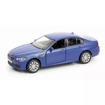 Машина металлическая BMW M5, RMZ City, 1:32, инерционная, голубой матовый