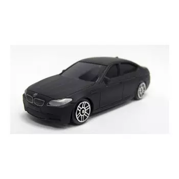 Машина металлическая RMZ City - BMW M5, 1:64, черный матовый цвет