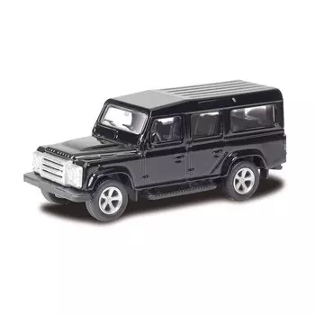 Машина металлическая RMZ City - Land Rover Defender, 1:64, цвет черный / белый
