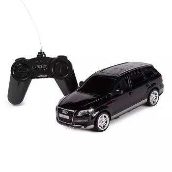 Машина на р/у - Audi Q7, черный, 1:24, свет