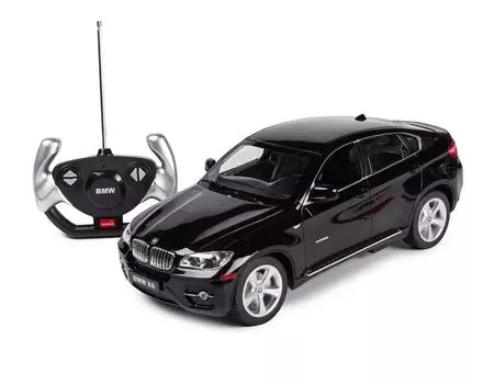 Машина на р/у - BMW X6, цвет черный, 1:14