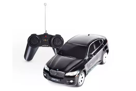 Машина на р/у - BMW X6, цвет черный, 1:24