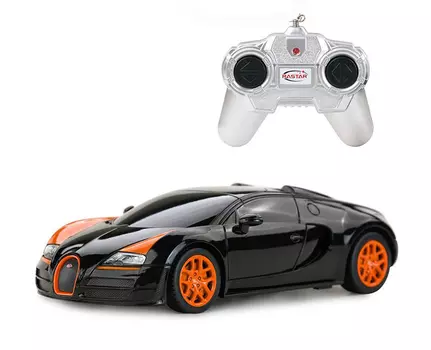Машина на р/у – Bugatti Grand Sport Vitesse, 1:24, черный