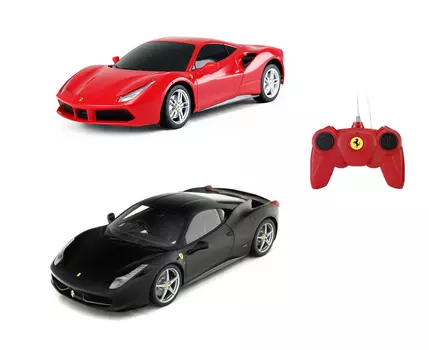 Машина на р/у - Ferrari 488 GTB, 1:24, свет