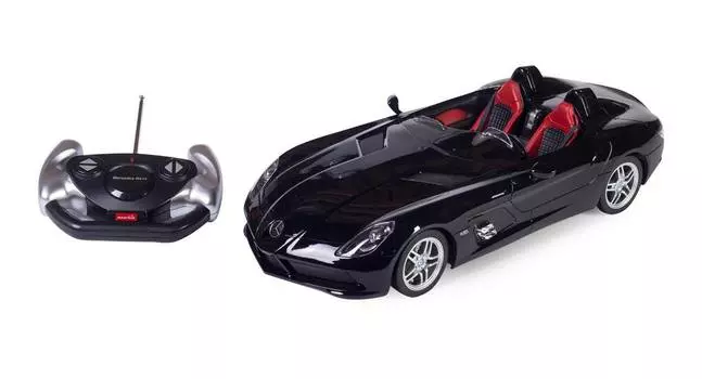 Машина на радиоуправлении 1:12 Mercedes-Benz SLR, цвет чёрный, 27MHZ