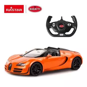 Машина на радиоуправлении 1:14 Bugatti Grand Sport Vitesse, цвет оранжевый