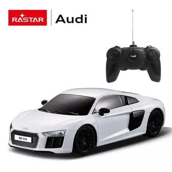 Машина на радиоуправлении 1:24 Audi R8 2015 Version, цвет Белый