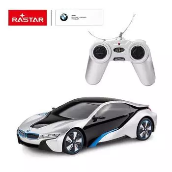 Машина на радиоуправлении 1:24 BMW I8, цвет Серебряный
