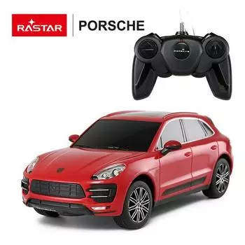 Машина на радиоуправлении 1:24 Porsche Macan Turbo, цвет – красный
