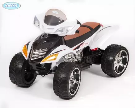 Квадроцикл Barty Quad Pro М007МР BJ 5858, цвет – белый белый)