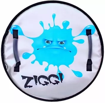 Ледянка Монстрик ZIGGI, с пластиковым дном, цвет синий, 50см.