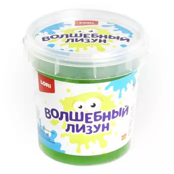 Лизун волшебный - Зеленый с ароматом яблока, 150 мл