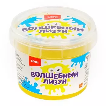 Лизун волшебный - Желтый с ароматом банана, 120 мл