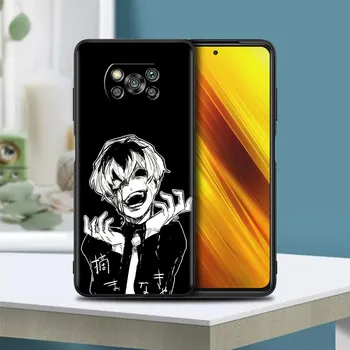Противоударный чехол для Xiaomi Mi Poco X3 NFC M3 Pro F3 GT X2 F1 11T 10T Note 10 9T, мягкий силиконовый чехол для телефона в стиле аниме Tokyo Ghoul Capa Mi 10T