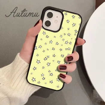 Эстетический чехол для телефона со звездами для iPhone 11, 12, 13, 14 Pro Max mini X XR XS SE 2020 5 6S 7 8 Plus Samsung Galaxy S21 S22, чехол iPhone 6plus