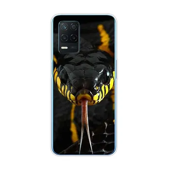 Змеиный леопардовый принт для Realme 8 8i V3 V5 GT Neo Flash Edition Explorer Master Neo2 Narzo 30 50i 50A C21Y, чехол для телефона Realme V3