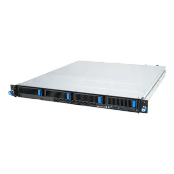 Серверная платформа ASUS RS300-E12-RS4, 1xSocket1700, 4xDDR5, 4x2.5/3.5 HDD HS, 1xM.2-PCI-E, 2xGLAN, ASMB11-iKVM, Redundant 2x450 Вт, 1U (90SF03A1-M00070)