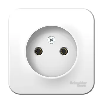 Розетка Schneider Electric Blanca, открытый монтаж, однопостовая, 16A, в сборе, IP20, белый (BLNRA000101)