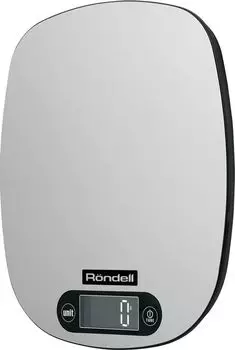 Кухонные весы электронные Rondell Modern RDE-1552 10 кг, 2 x AAA, серебристый (RDE-1552)