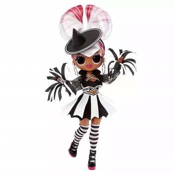 Кукла L.O.L. LIL OUTRAGEOUS LITTLES OMG Movie Magic Doll- Spirit Queen, 25 см, кукла упаковка-кинотеатр 25 сюрпризов 2 комплекта одежды, обувь, аксессуары подставка коллекционный гид (577928)