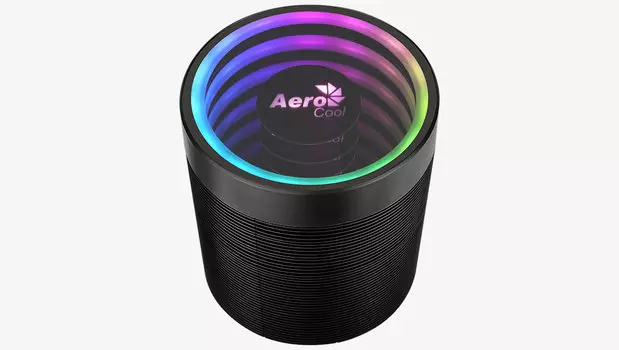 Кулер для процессора Aerocool MIRAGE 5 для Socket 775/115x/1200/2011/2011-3/2066/AM2/AM2+/AM3/AM3+/FM1/AM4/FM2/FM2+, 60 мм, 3000rpm, 30 дБА, 150 Вт, 4-pin PWM, Al+Cu, ARGB (MIRAGE 5)
