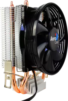 Кулер для процессора Aerocool Verkho 2 для Socket 775/115x/1200/AM2/AM2+/AM3/AM3+/FM1/FM2/FM2+, 92 мм, 2000rpm, 25 дБА, 110 Вт, 4-pin PWM, Al
