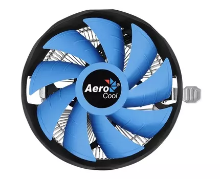 Кулер для процессора Aerocool Verkho Plus для Socket 775/115x/1200/1700/1851/AM2/AM2+/AM3/AM3+/FM1/AM4/AM5/FM2/FM2+, 120 мм, 2000rpm, 26.5 дБА, 110 Вт, 4-pin PWM, Al (4710700950814)