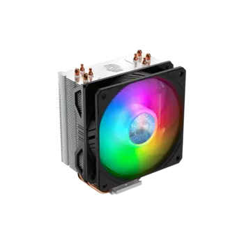 Кулер для процессора COOLERMASTER Hyper 212 ARGB для Socket/115x/1200/AM4, 120 мм, 1800rpm, 27 дБА, 4-pin PWM, Al+Cu, ARGB (RR-2V2L-18PA-R1)