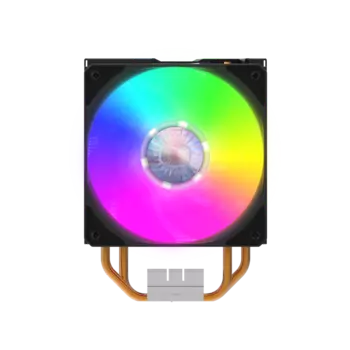 Кулер для процессора COOLERMASTER Hyper 212 LED Turbo ARG для Socket/115x/1200/1356/1366/1700/1851/2011/2011-3/2066/AM2/AM2+/AM3/AM3+/FM1/AM4/FM2/FM2+, 120 мм, 1800rpm, 27 дБА, 160 Вт, 4-pin PWM, Al+Cu, ARGB (RR-212TK-18PA-R1)