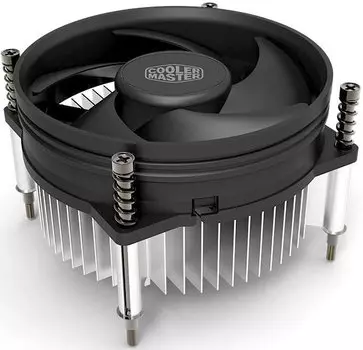 Кулер для процессора COOLERMASTER i30 для Socket/115x/1200, 28 дБА, 65 Вт, 4-pin PWM, Al (RH-I30-26PK-R1)