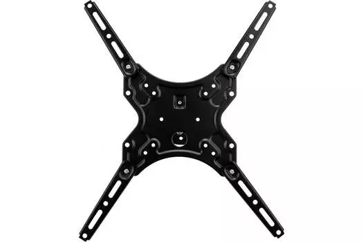Кронштейн настенный для TV/монитора Rexant 38-0332, 13"-55", VESA 75x75мм-400x400мм, поворотный, до 25 кг, черный (38-0332)