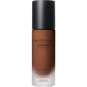 Тональная основа bareMinerals BAREPRO 24HR Wear Skin-Perfecting Matte Liquid Foundation Mineral SPF 20, Deep 61 Cool / 30 ml