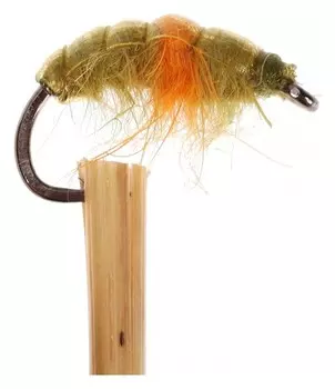 Мушка Gammarus Amphipod, Olive &amp; Orange 3.0021-12
