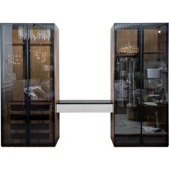 Консольный стол Garda Decor GD-00005 (Черный,Белый)
