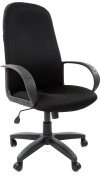 Кресло офисное Chairman 279 Chairman 1152935 черное (TW-11), ткань, до 120 кг