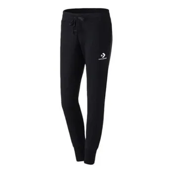 Брюки star chevron emb pants 'black' Converse, черный