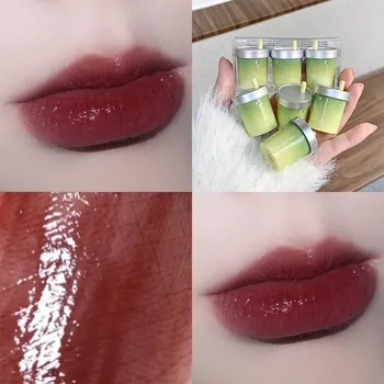 CAPPUVINI Jasmine Milk Tea Cup Блеск для губ Watery Mirror Lip Gloss Стойкий натуральный макияж
