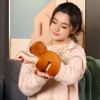 Capibara Slap Snap Wrap браслет-браслет аниме-игрушка милая кукла мягкие игрушки мягкий плюш подарок детские игрушки 25cm