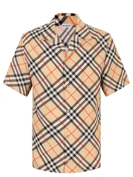 Рубашка Regular Fit шелковая BURBERRY