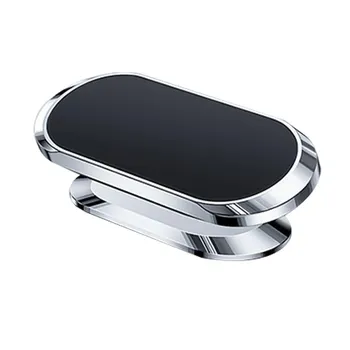 Универсальный магнитный автомобильный держатель для телефона на 360°, мини-держатель для телефона, подставка для автомобильного GPS-держателя, подставка для мобильного телефона чёрный