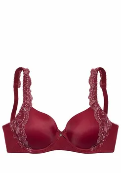 Бюстгальтер Lascana, цвет Wine Red