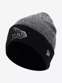 Шапка New Era Marl Pop Outline Cuff, Черный