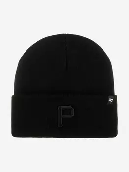 Шапка с отворотом 47 BRAND B-HYMKR20ACE-BKB Pittsburgh Pirates MLB (черный), Черный