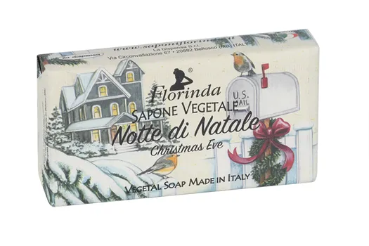 Мыло FLORINDA счастливого рождества notte di natale, 100 г