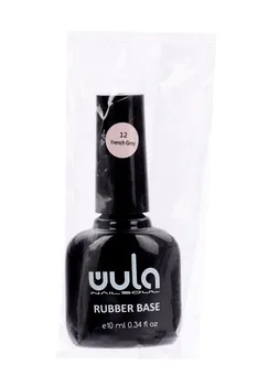 База Wula nailsoul Каучуковая камуфлирующая тон 12 пепельный 10 мл
