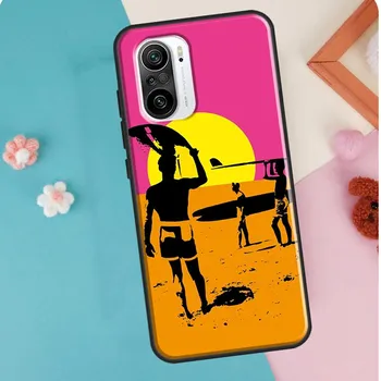 Surf Surfing Case For Xiaomi Mi 11T 12 Pro 12X Mi 11 Lite Ultra Cover For POCO X3 Pro X4 GT M3 M4 F3 Mi 9T (9T Pro)