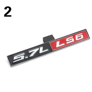 1 шт. 3D металлическая эмблема автомобиля 5.0L 5.7L 6.0L 6.8L LS1 LS2 LS3 LS6 COYOTE V8 логотип кузова наклейка на багажник наклейка для Do-dge JE-EP Ch-evrolet F-ord и т. д. 1