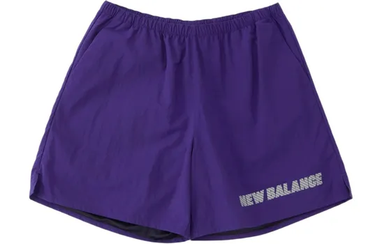 Повседневные шорты мужские фиолетовые New Balance, фиолетовый