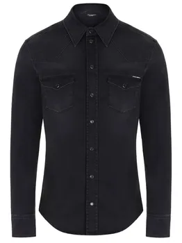 Рубашка Slim Fit джинсовая DOLCE & GABBANA
